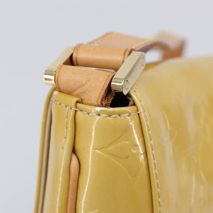 Louis Vuitton Thompson Street Monogram Vernis, Beige, Patent Leather, Shoulder Bag