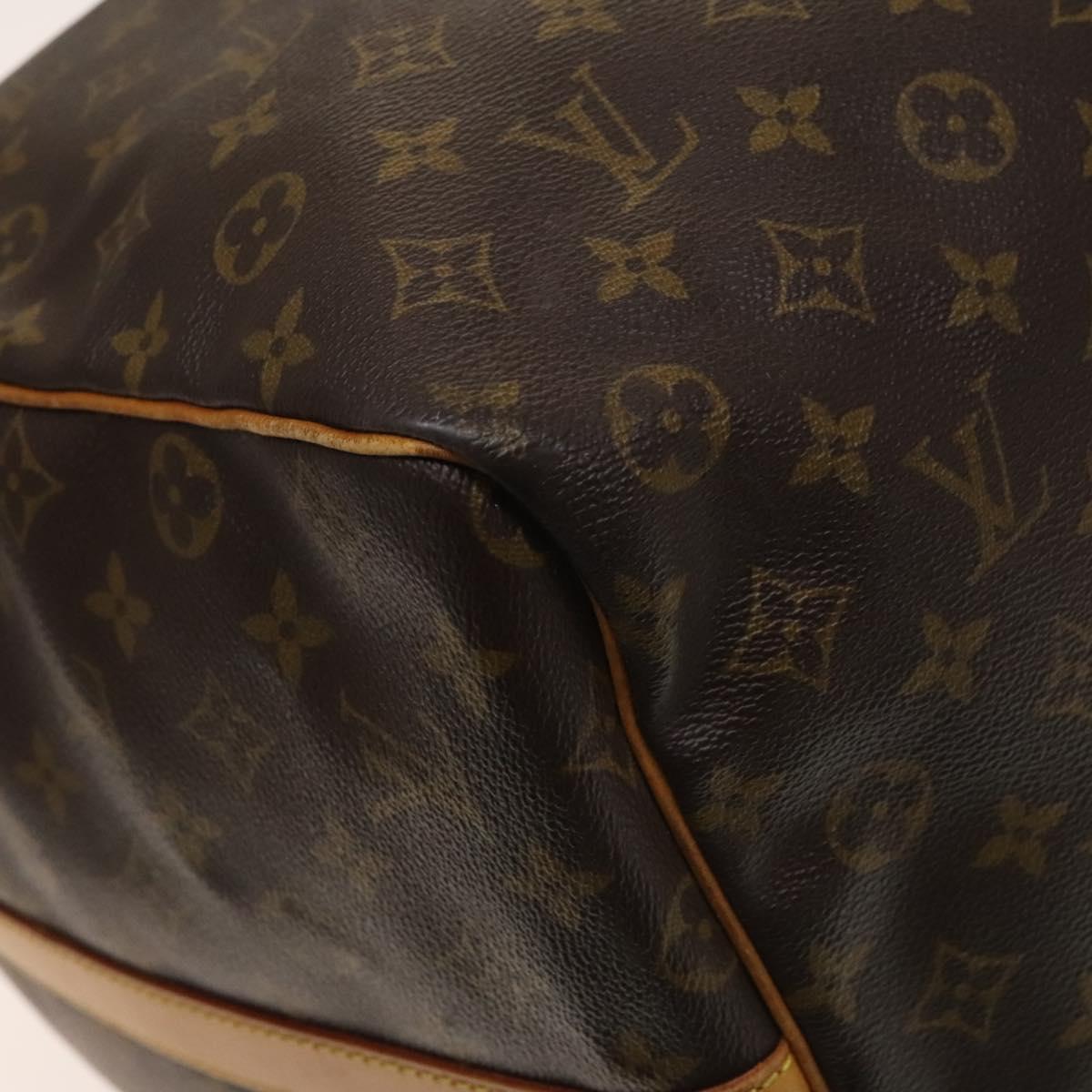 Louis Vuitton Keepall Bag Monogram Canvas, BROWN, CANVAS, Travel bag