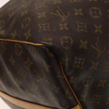 Louis Vuitton Keepall Bag Monogram Canvas, BROWN, CANVAS, Travel bag