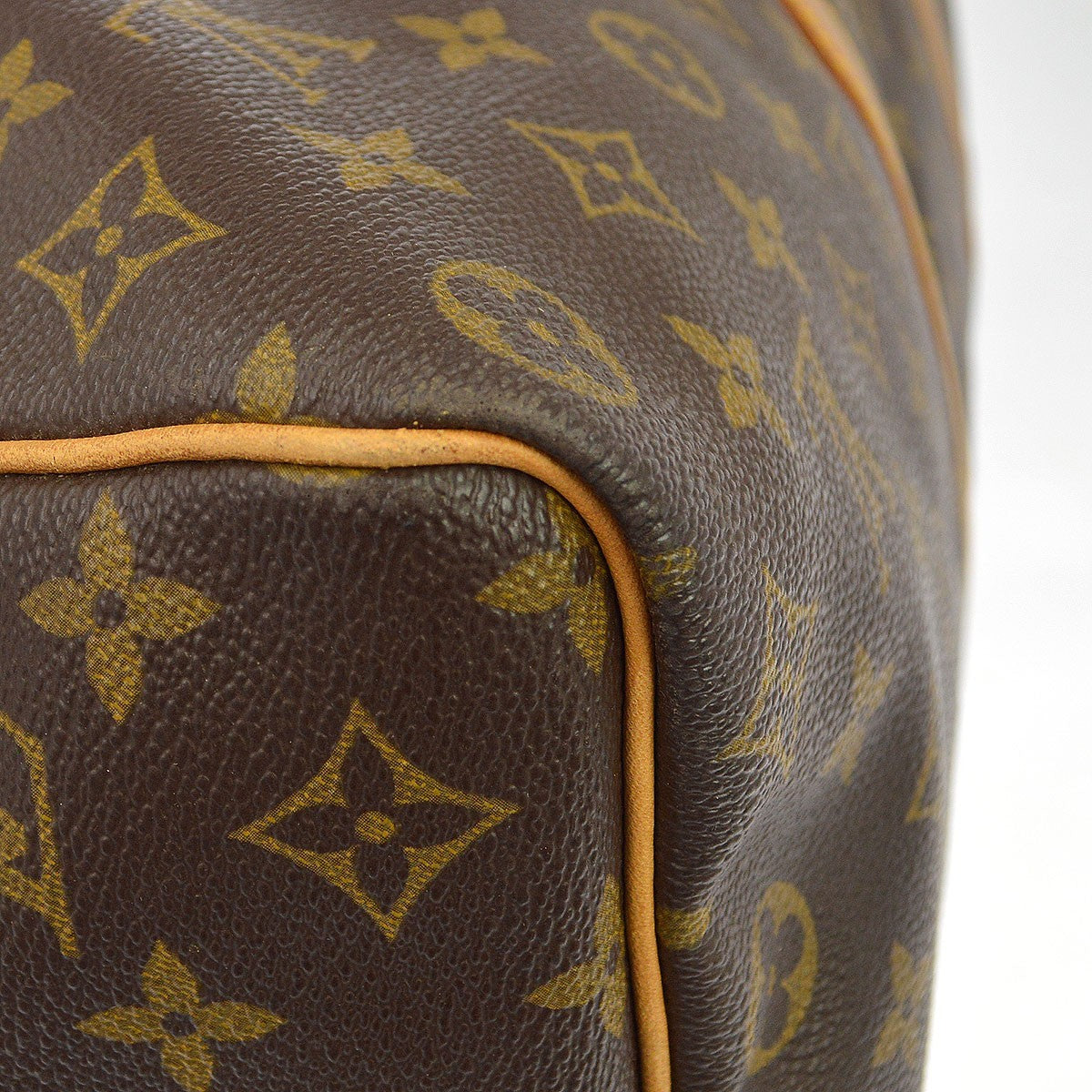 Louis Vuitton Keepall Monogram Canvas, Brown, Canvas, Travel Bag
