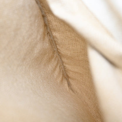 Hermes Aline Toile, Beige, Cotton, Handbag