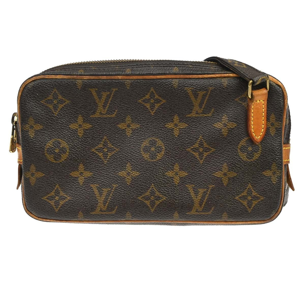 Louis Vuitton Pochette Marly Bandouliere Monogram Canvas, Brown, Canvas, Shoulder Bag
