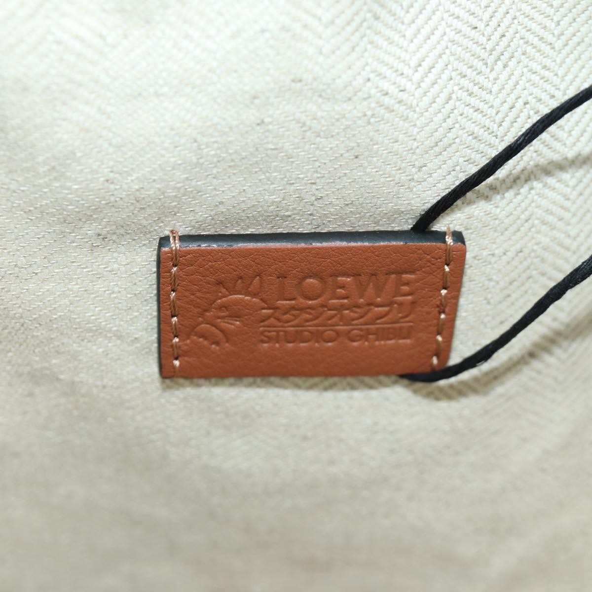 Loewe Paula Drawstring Printed Canvas, Multicolour, Canvas, Clutch
