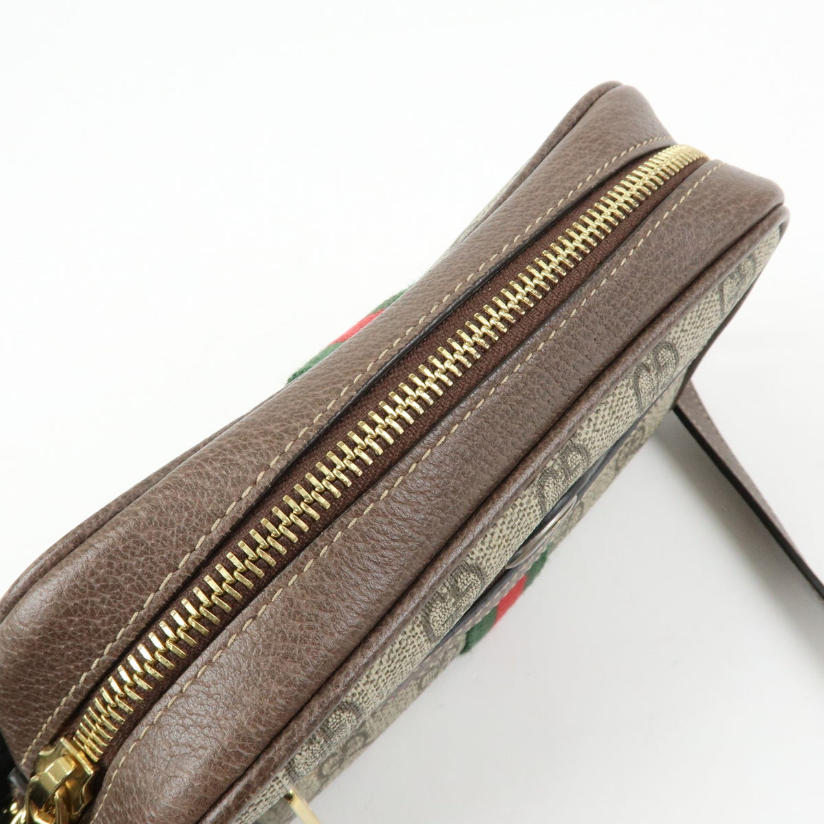 Gucci Ophidia GG Coated Canvas, Beige, Canvas, Shoulder Bag