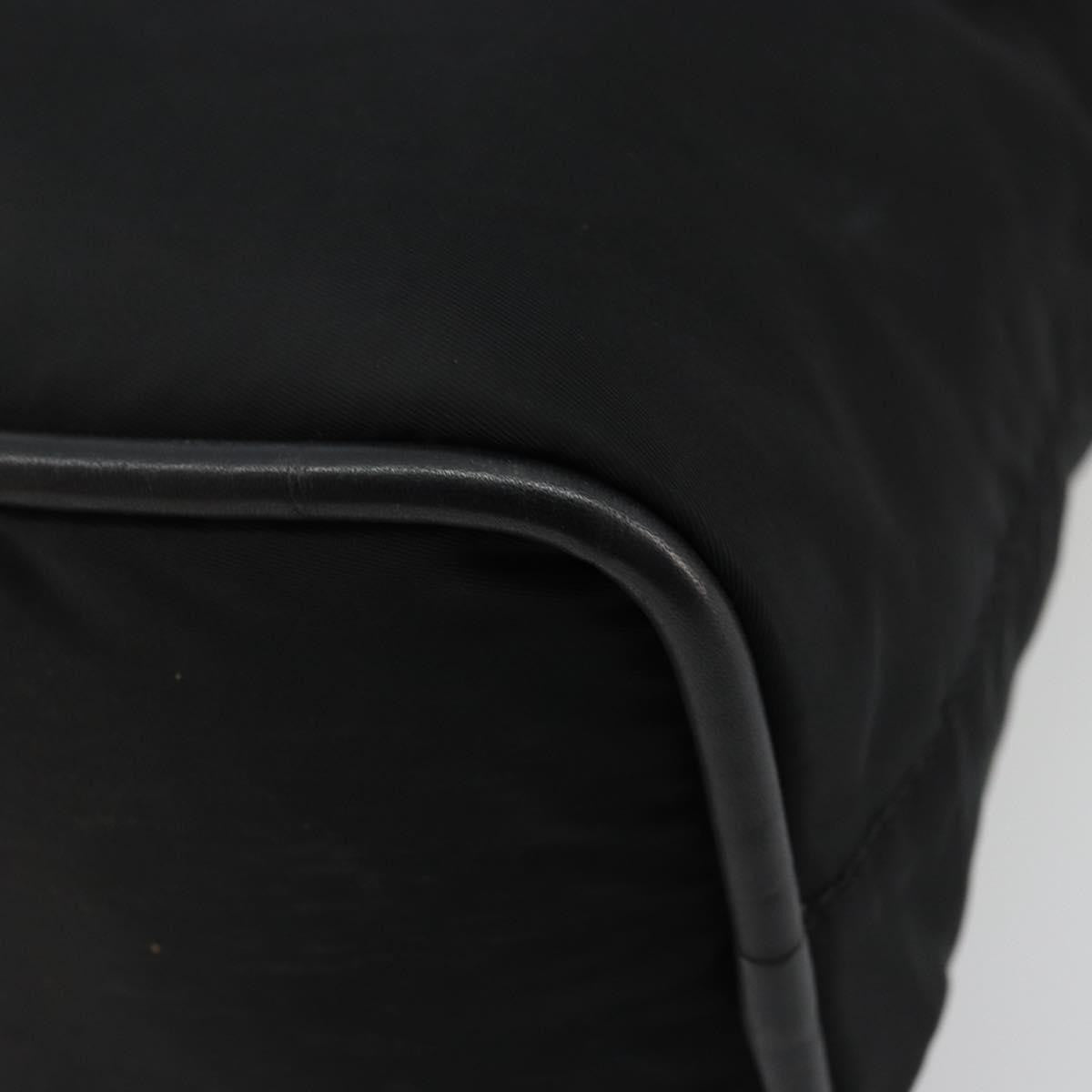 Celine Handbag Nylon, Black, Nylon, Handbag