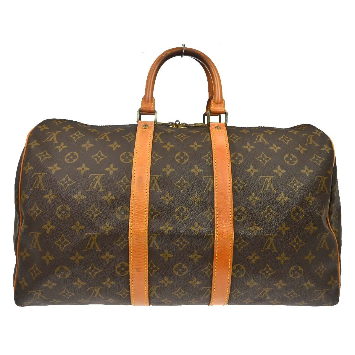 Louis Vuitton Keepall Monogram Canvas, Brown, Canvas, Travel Bag