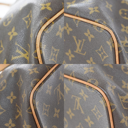 Louis Vuitton Palermo Monogram Canvas, Brown, Canvas, Handbag