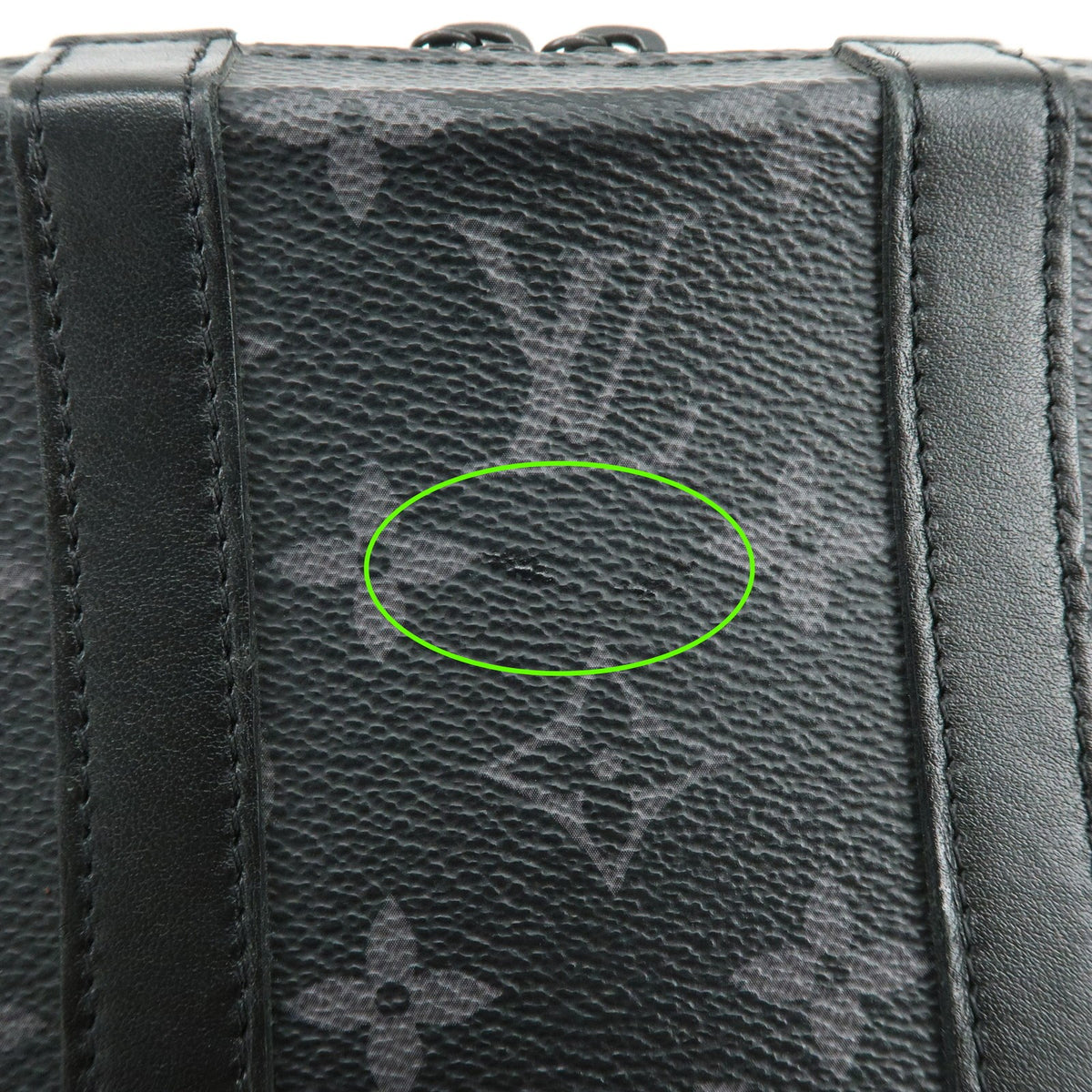 Louis Vuitton Soft Trunk Monogram Eclipse Canvas, Black, Canvas, Wallet