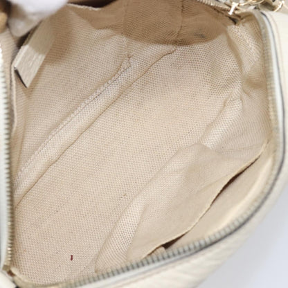 Gucci Soho Disco Leather, White, Leather, Shoulder Bag