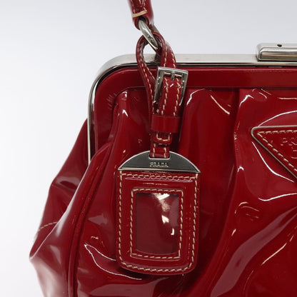 Prada Vintage Patent Leather, Red, Patent Leather, Handbag