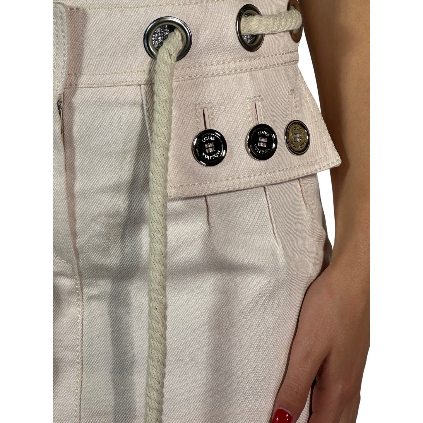 Louis Vuitton Grommet Mini Skirt