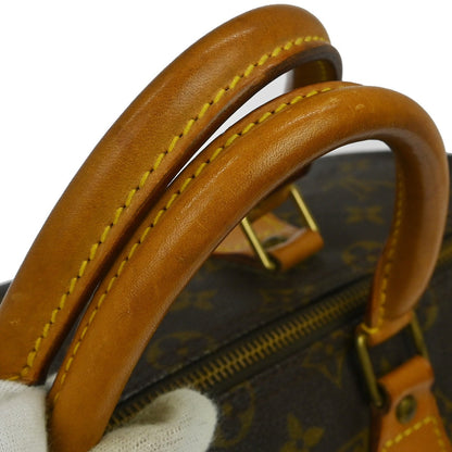 Louis Vuitton Speedy Monogram, Brown, Canvas, Handbag