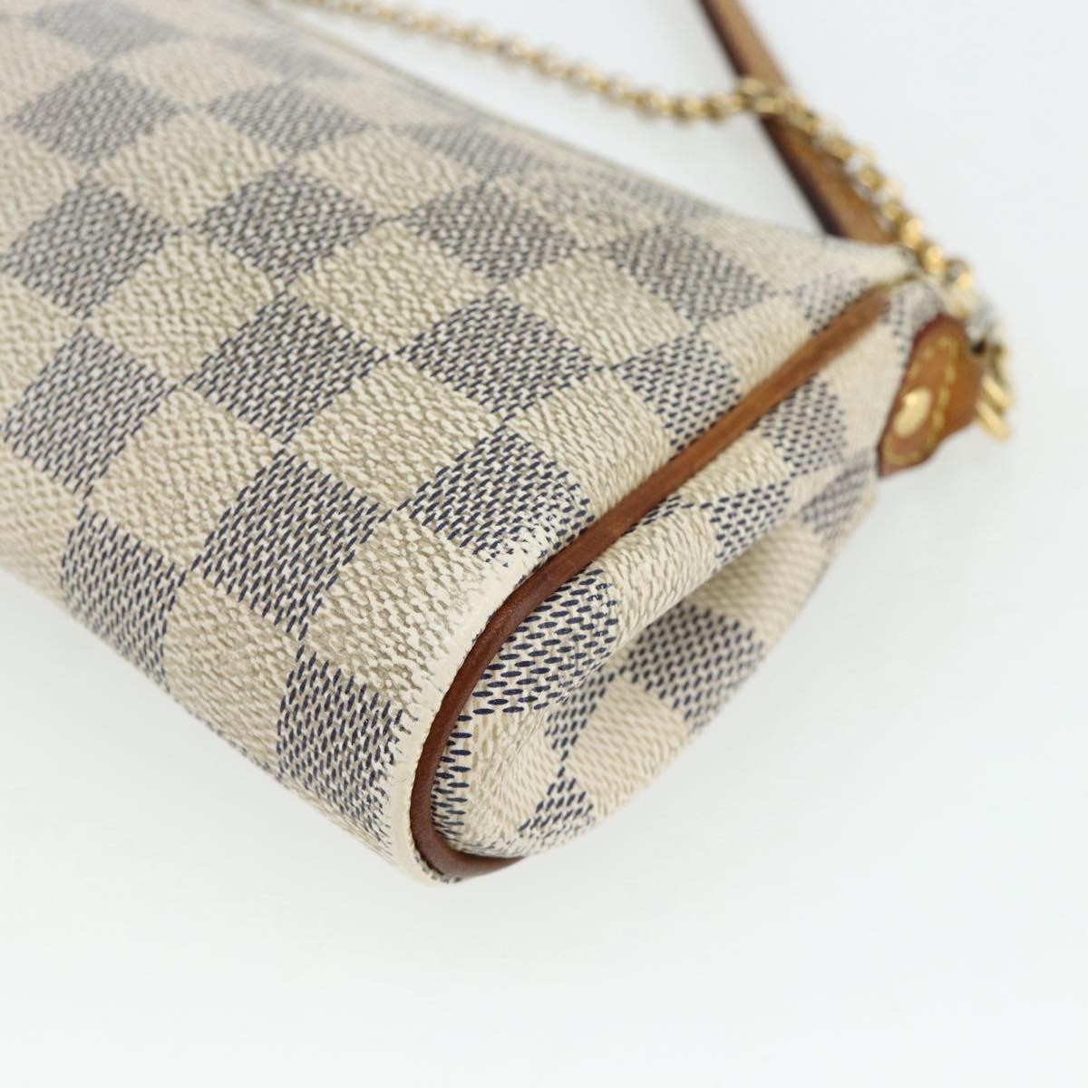 Louis Vuitton Eva Damier, Beige, Canvas, Shoulder Bag