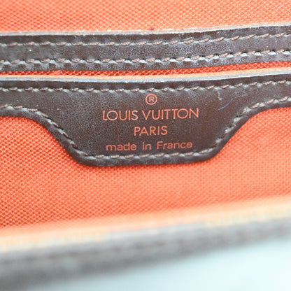 Louis Vuitton Soho Damier Ebene, Brown, Canvas, Backpack