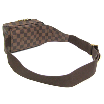 Louis Vuitton Geronimos Waist Damier Ebene, Brown, Canvas, Shoulder Bag