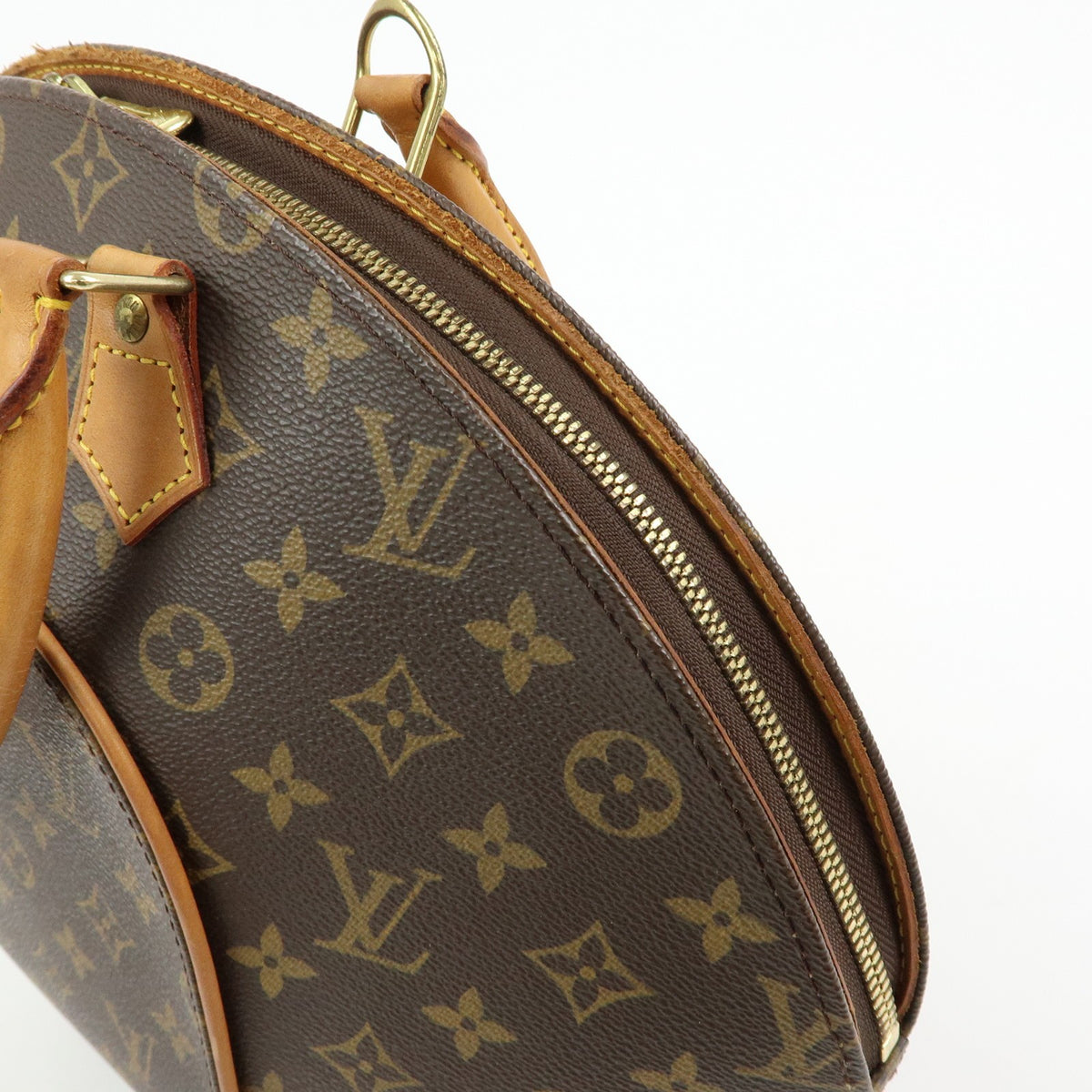 Louis Vuitton Ellipse Monogram Canvas, Brown, Canvas, Handbag