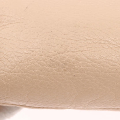 Chloe Lily Leather, Beige, Leather, Shoulder Bag