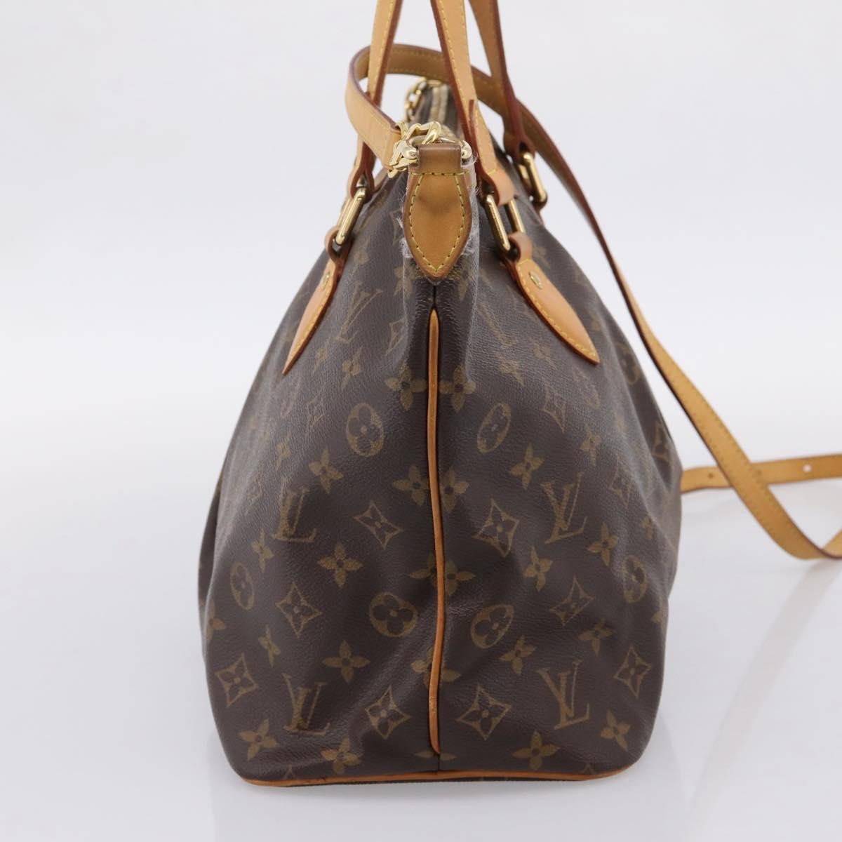 Louis Vuitton Palermo Monogram Canvas, Brown, Canvas, Tote Bag