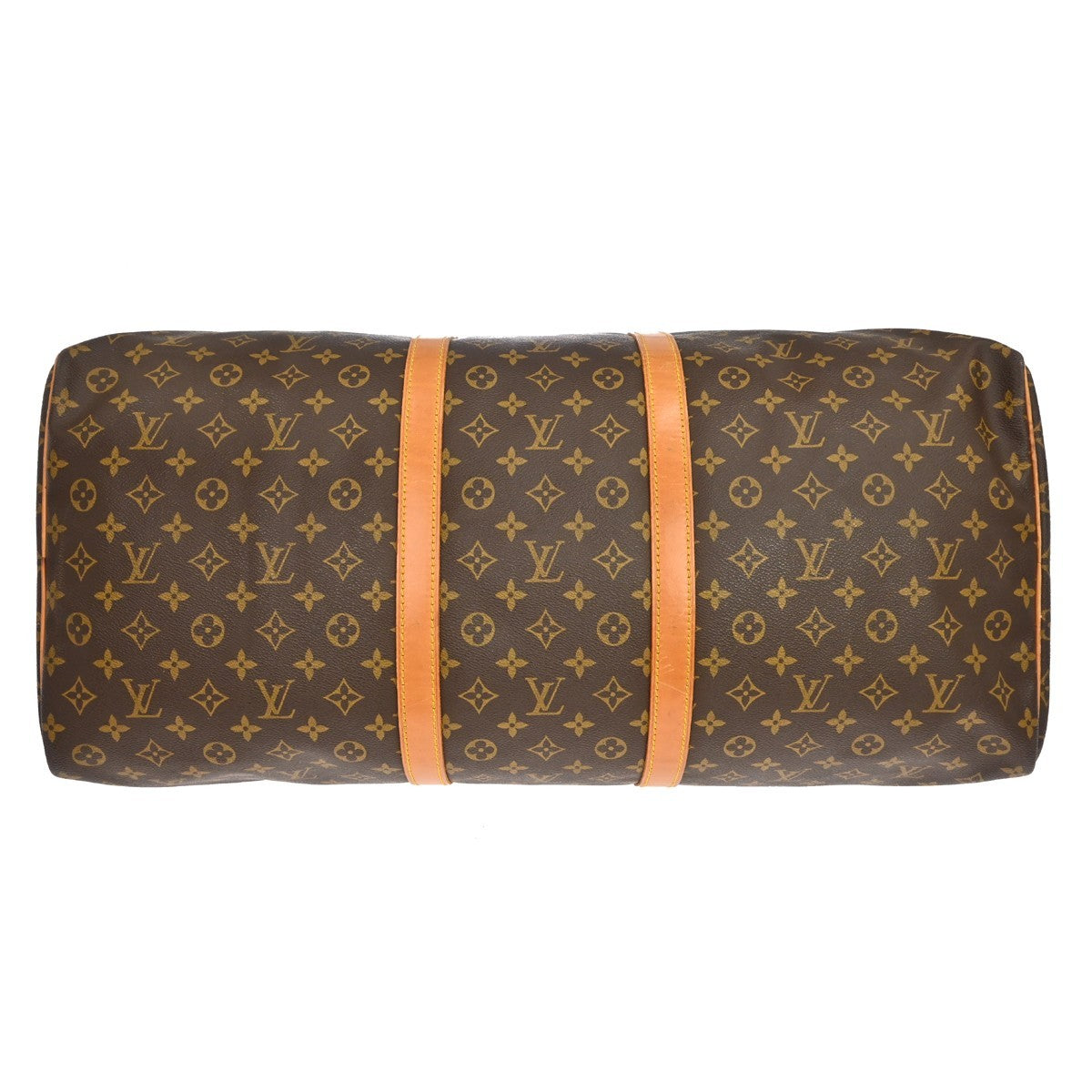 Louis Vuitton Keepall Monogram Canvas, Brown, Canvas, Travel Bag