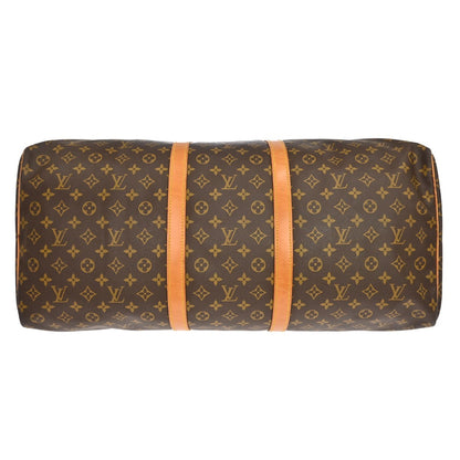 Louis Vuitton Keepall Monogram Canvas, Brown, Canvas, Travel Bag