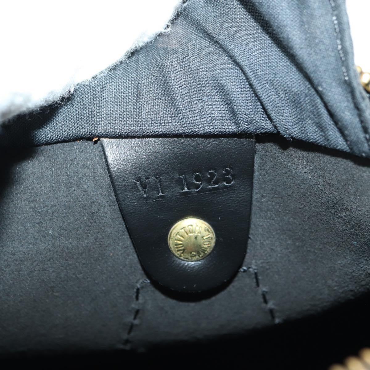 Louis Vuitton Speedy Epi Leather, Black, Leather, Handbag