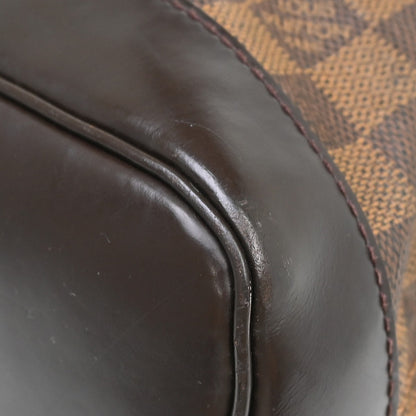 Louis Vuitton Soho Damier Ebene, Brown, Canvas, Backpack