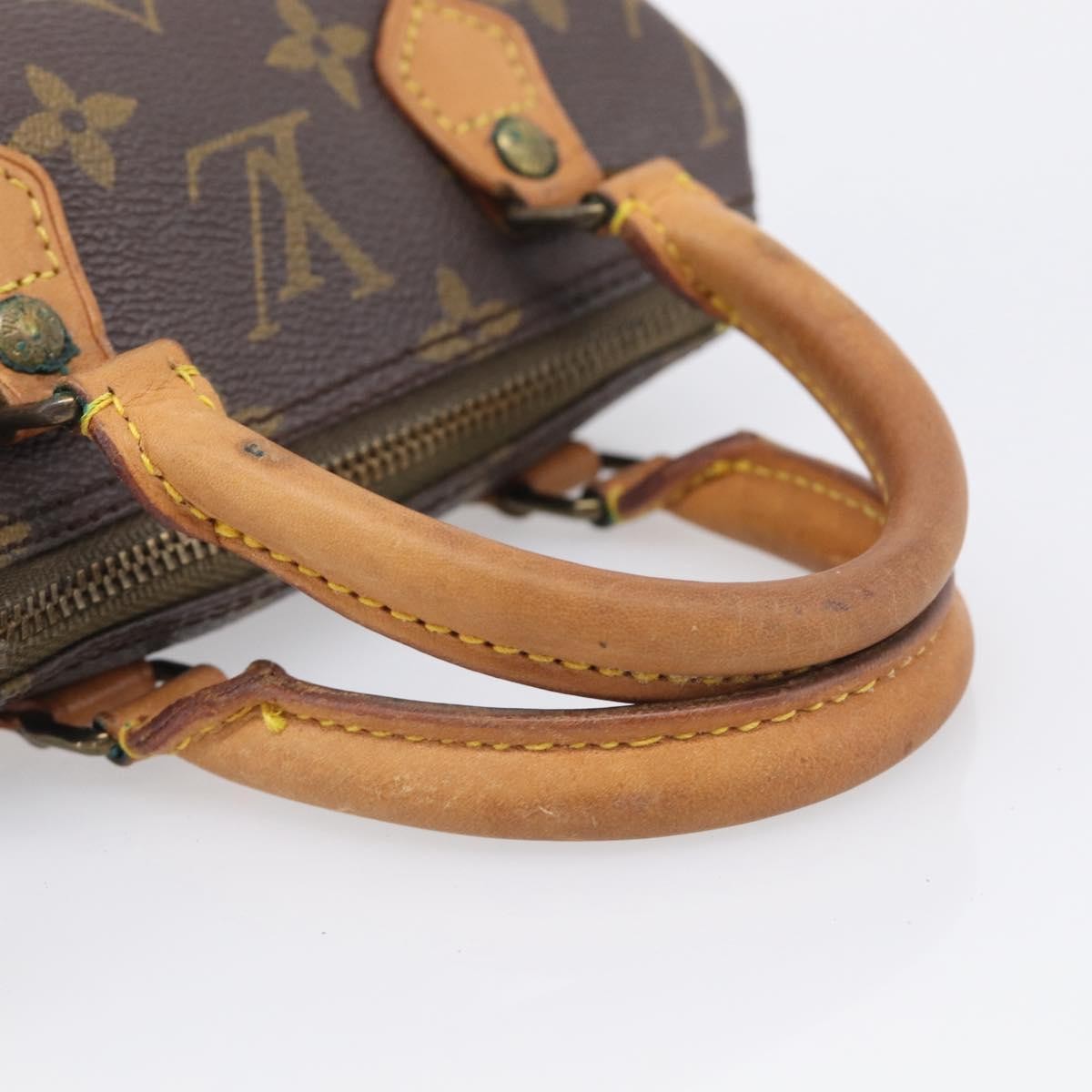 Louis Vuitton Speedy Mini HL Monogram Canvas, Brown, Canvas, Handbag