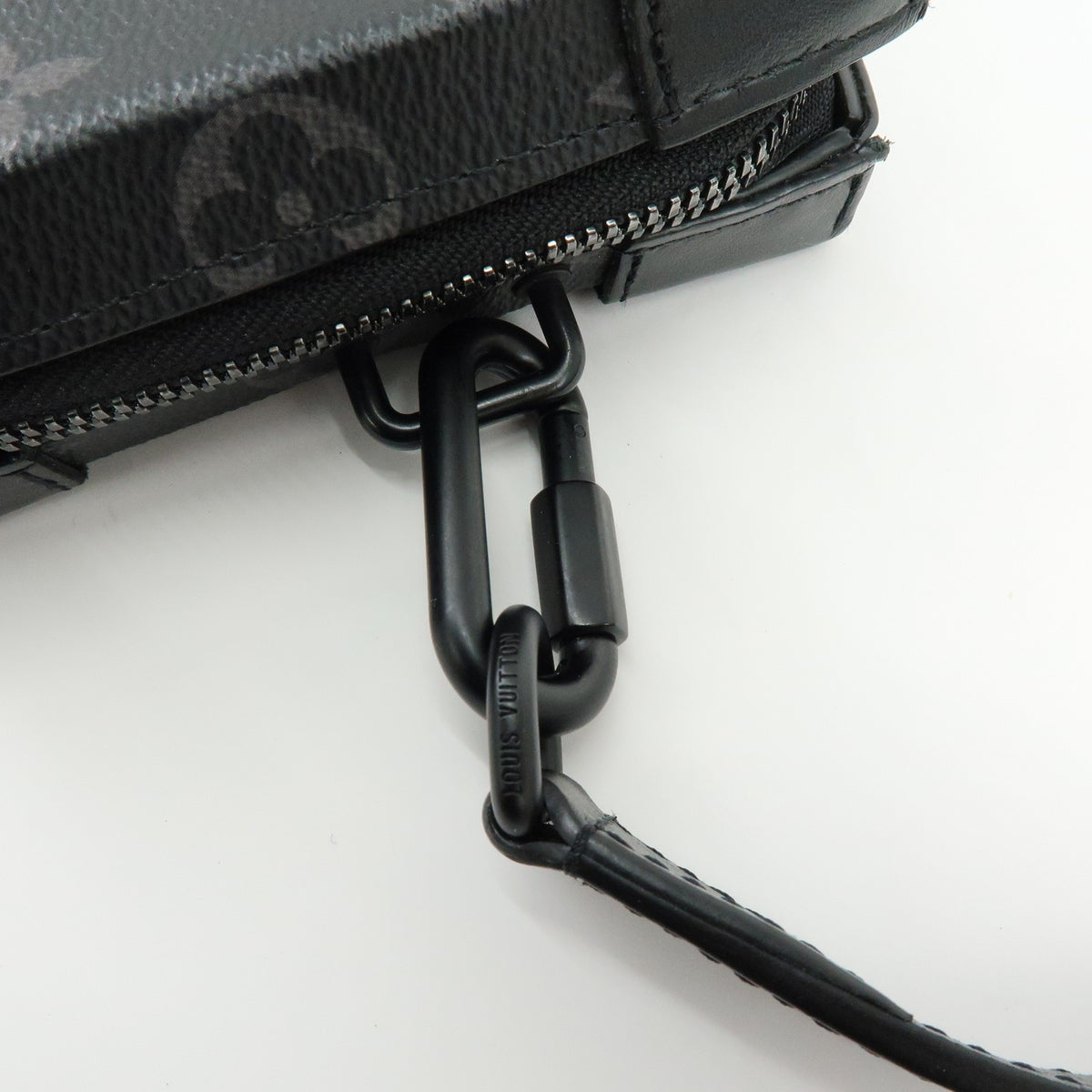 Louis Vuitton Soft Trunk Monogram Eclipse Canvas, Black, Canvas, Wallet