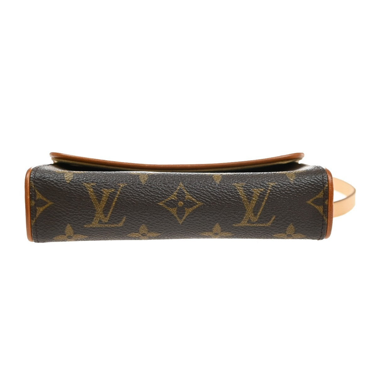 Louis Vuitton Florentine Canvas, Brown, Canvas, Clutch