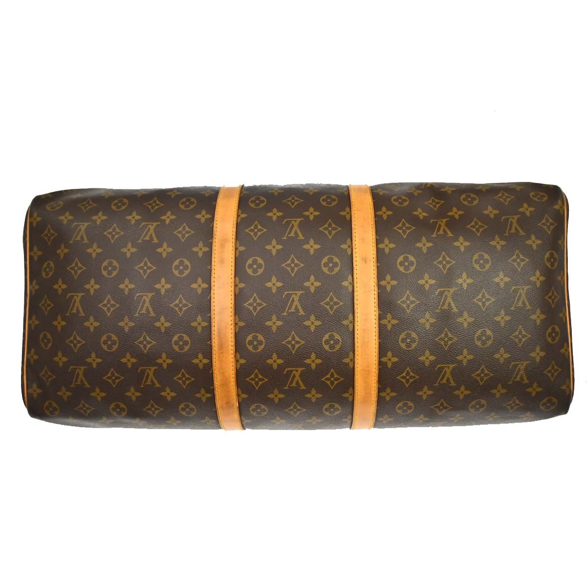 Louis Vuitton Keepall Monogram Canvas, Brown, Canvas, Travel Bag