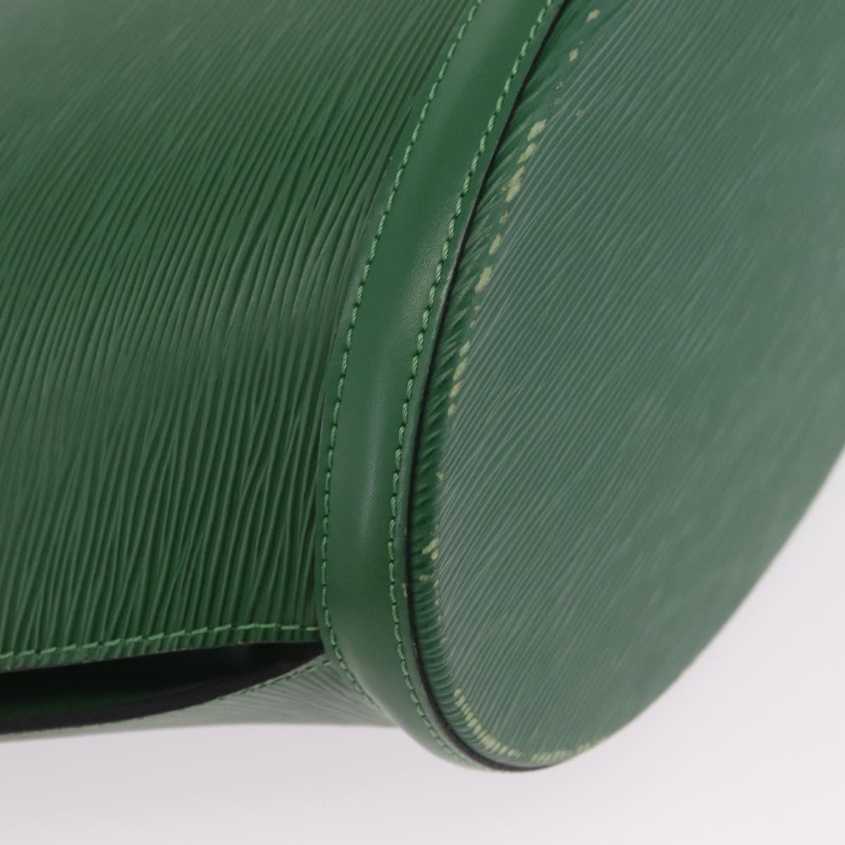 Louis Vuitton Saint Jacques Epi Leather, Green, Leather, Handbag