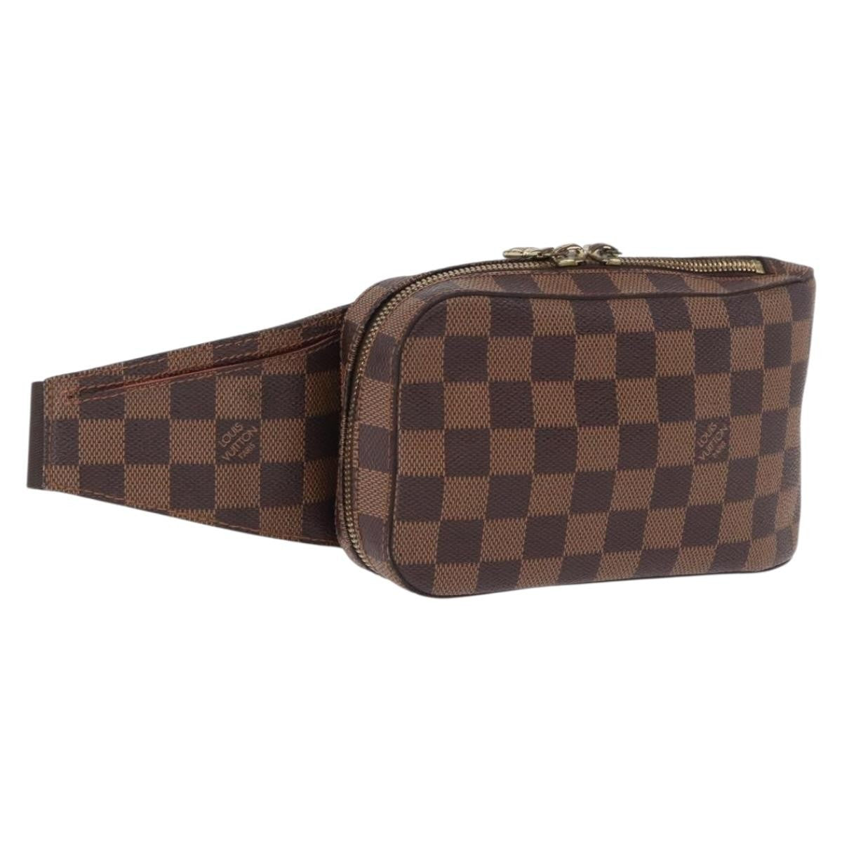 Louis Vuitton Geronimos Damier, Brown, Canvas, Clutch