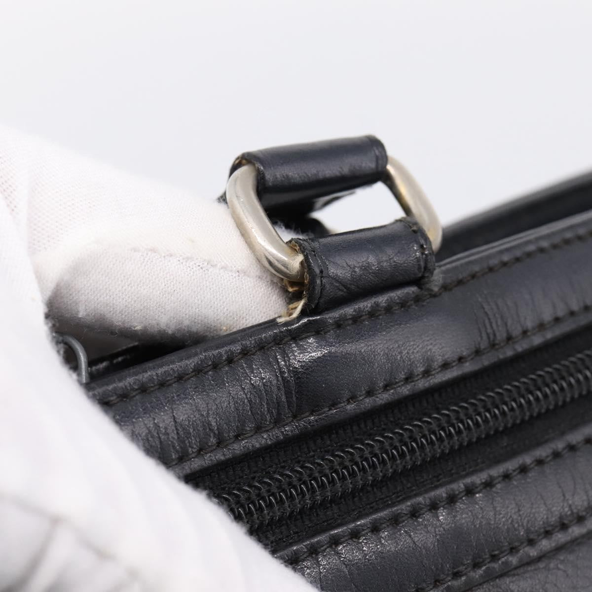 Celine Tote Leather, Black, Leather, Tote Bag