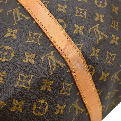 Louis Vuitton Keepall Monogram, Brown, Canvas, Travel Bag
