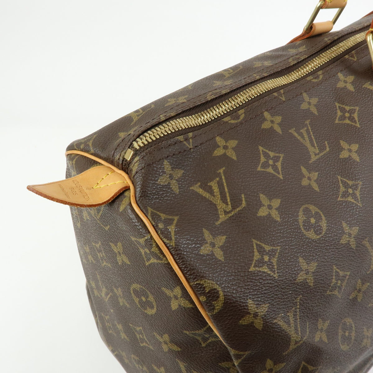 Louis Vuitton Keepall Monogram Canvas, Brown, Canvas, Travel Bag