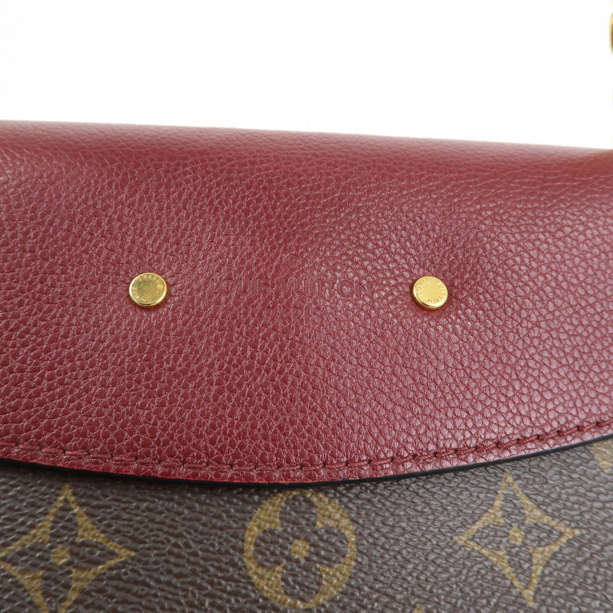 Louis Vuitton Saint Placide Monogram Canvas and Leather, Brown, Canvas, Handbag