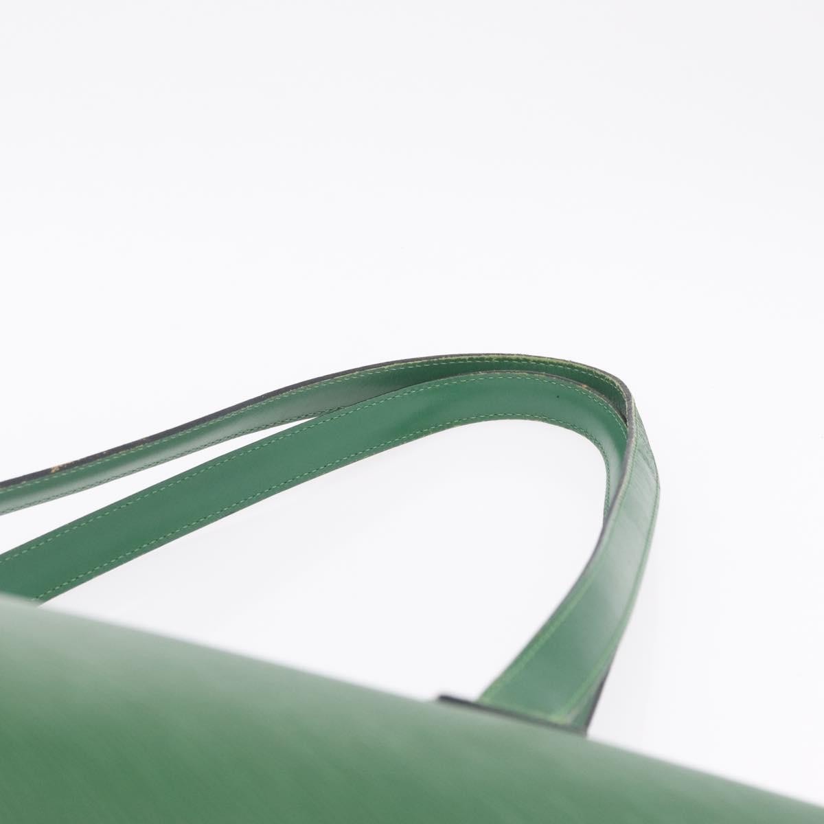 Louis Vuitton Saint Jacques Epi Leather, Green, Leather, Handbag