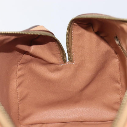 Celine Handbag Canvas, Brown, Canvas, Handbag