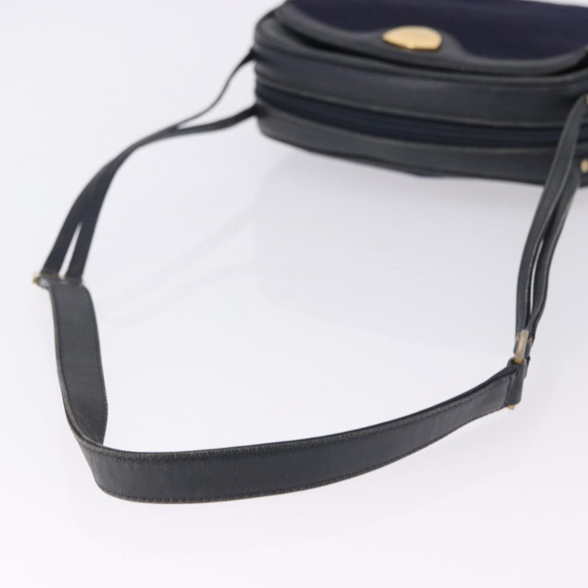 Gucci Micro GG Canvas Canvas, Navy, Canvas, Shoulder Bag