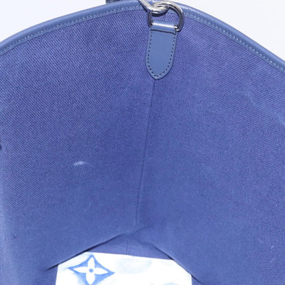 Louis Vuitton New Limited Edition Monogram Watercolor Canvas, Blue, Canvas, Tote Bag