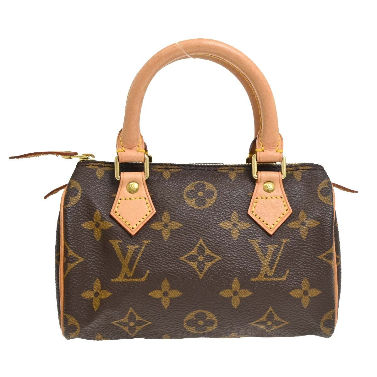 Louis Vuitton Speedy Mini HL Monogram Canvas, Brown, Canvas, Handbag