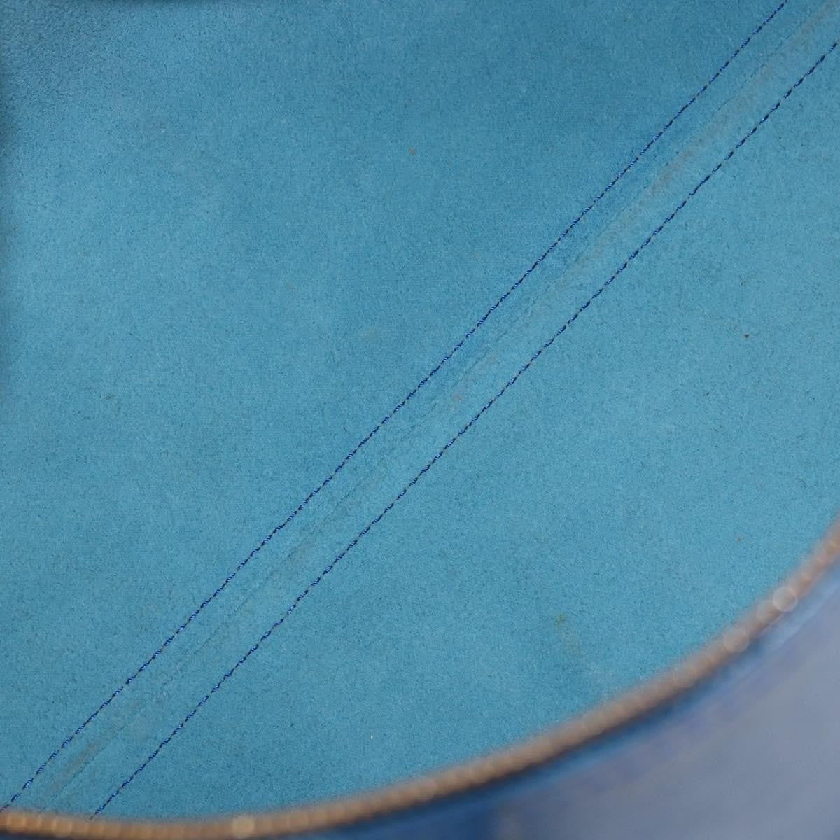 Louis Vuitton Speedy Epi Leather, Blue, Leather, Handbag