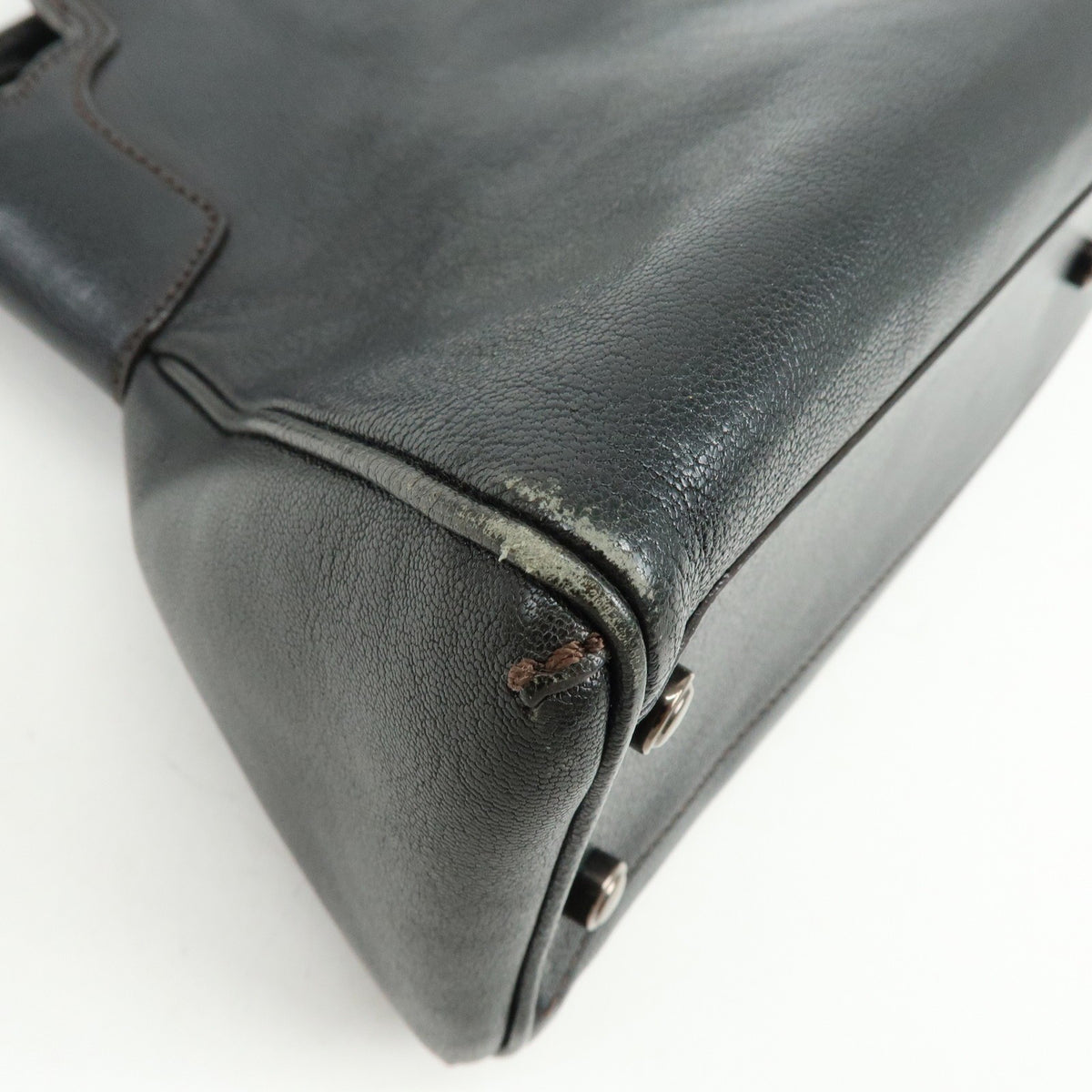 Cartier Marcello Leather, Black, Leather, Handbag