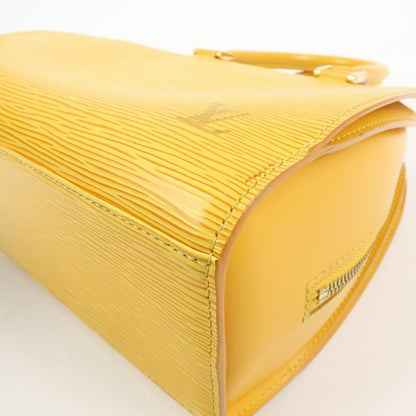 Louis Vuitton Pont Neuf Epi Leather, Yellow, Leather, Handbag