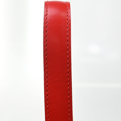 Louis Vuitton Cluny Epi Leather, Red, Leather, Shoulder Bag