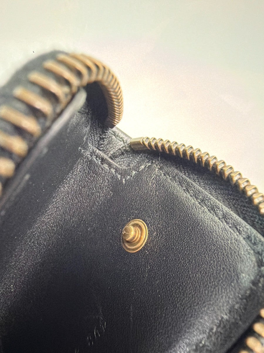 Gucci GG Marmont Zip Around Matelasse Leather, Black, Leather, Wallet