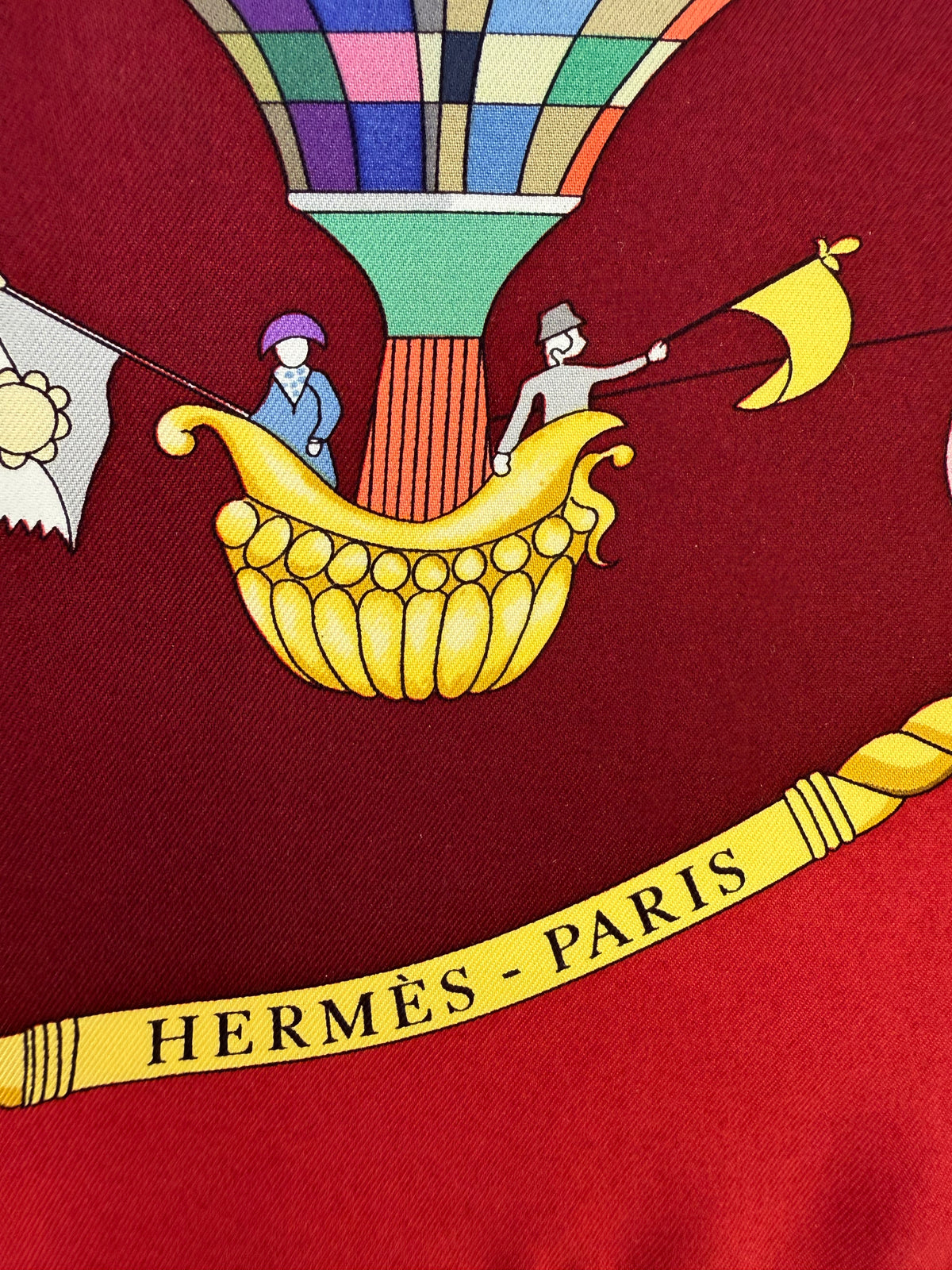 Hermes Carré 90 Silk multicolor, Multicolour, Silk, Scarf