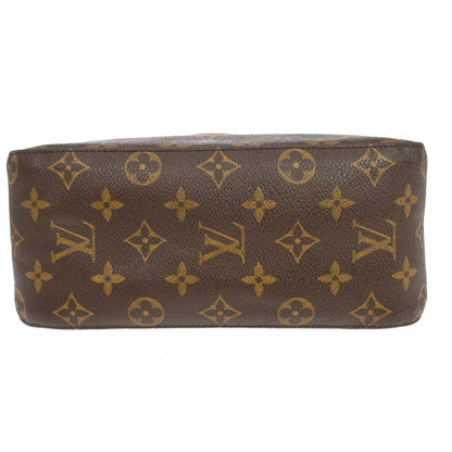 Louis Vuitton Looping Monogram Canvas, Brown, Canvas, Handbag