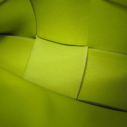 Bottega Veneta Cassette Leather, Green, Leather, Clutch