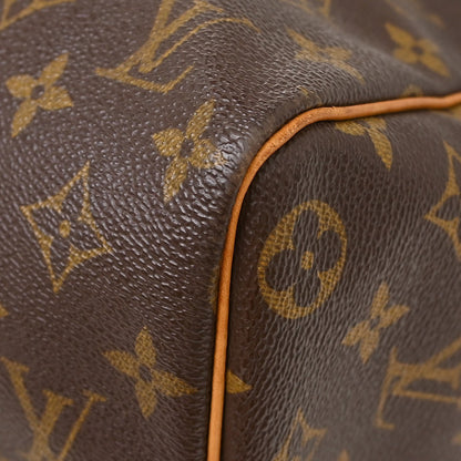 Louis Vuitton Keepall Monogram Canvas, Brown, Canvas, Travel Bag